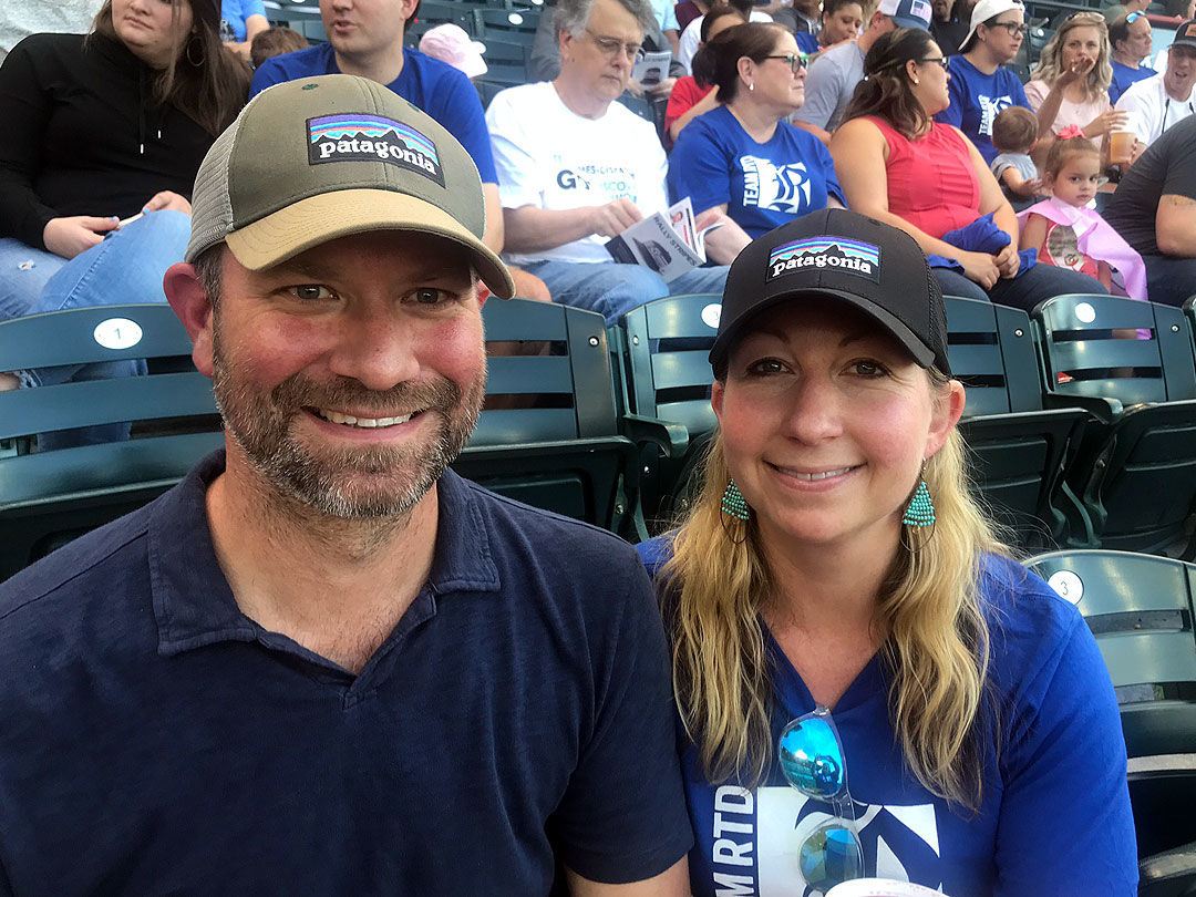 Paige Mudd and her husband, Brian